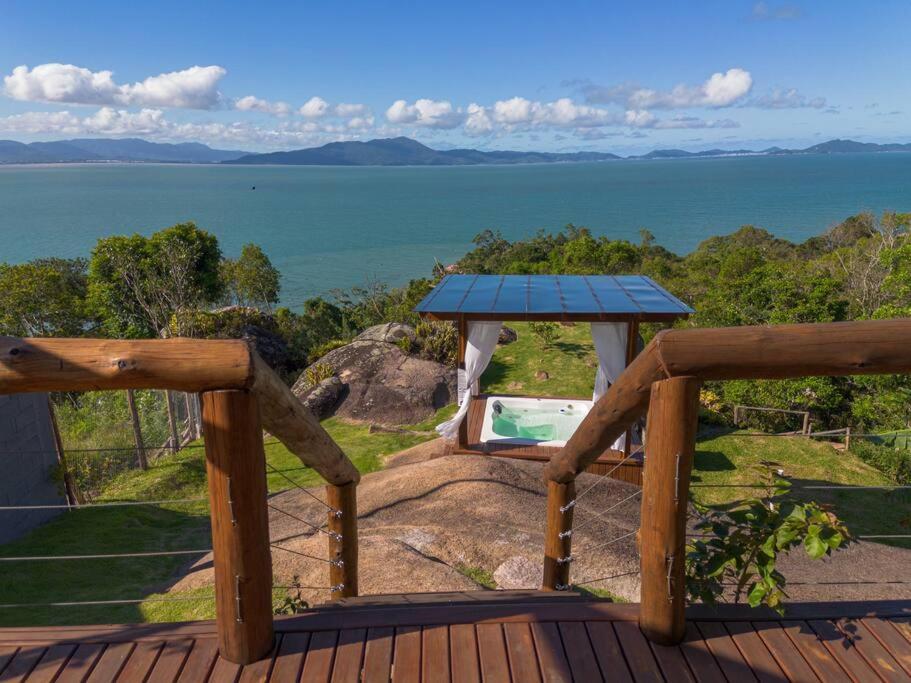 Casa Mirante Do Sol-Vista Exuberante Com Spa 고베르나도르 셀소 하모스 외부 사진
