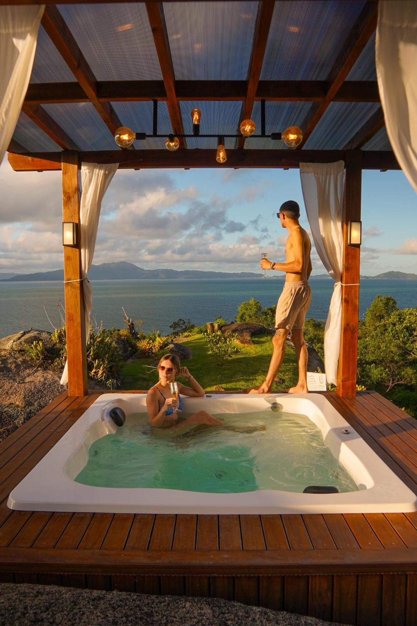 Casa Mirante Do Sol-Vista Exuberante Com Spa 고베르나도르 셀소 하모스 외부 사진